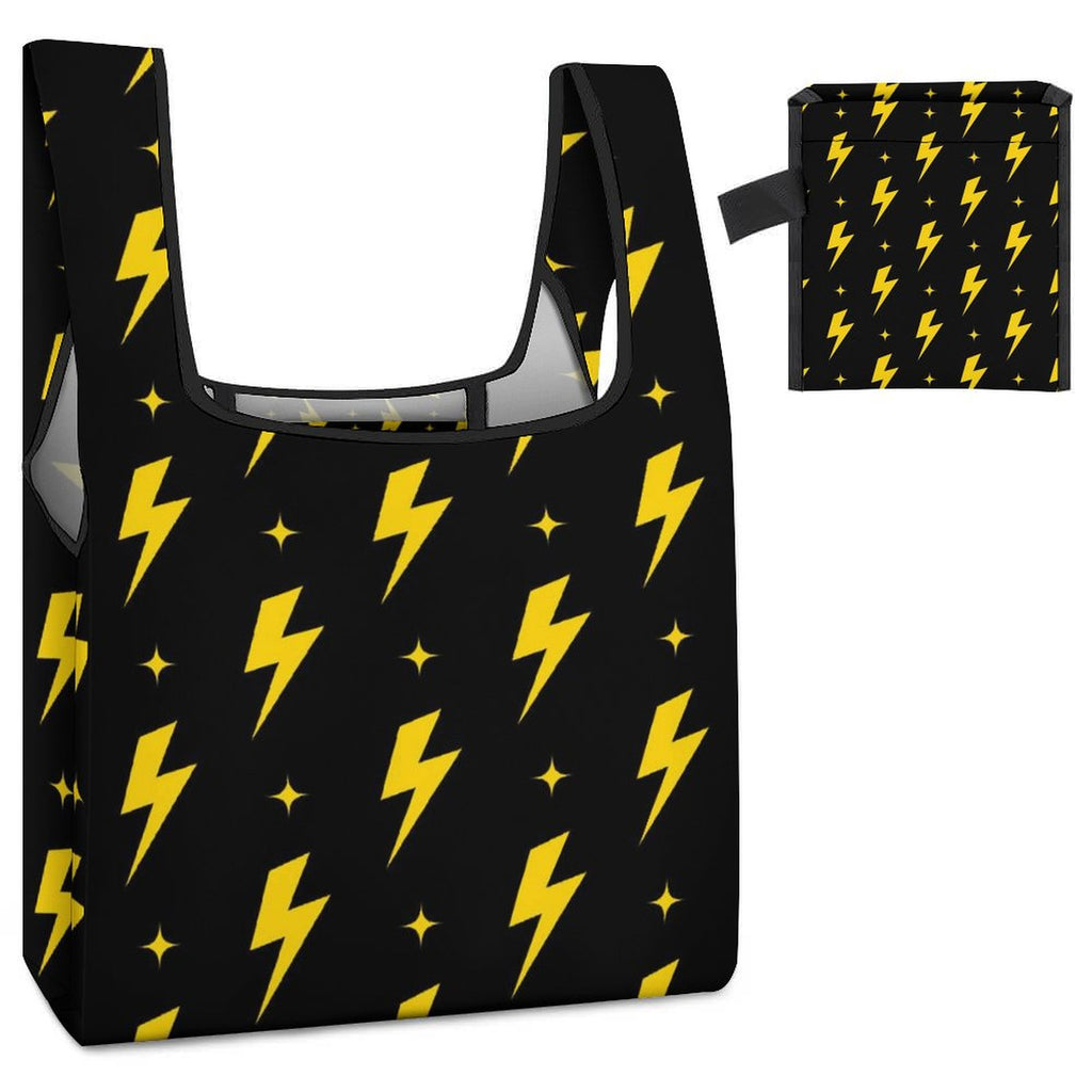 Lightning Bolts - Collapsible Shopping Bag