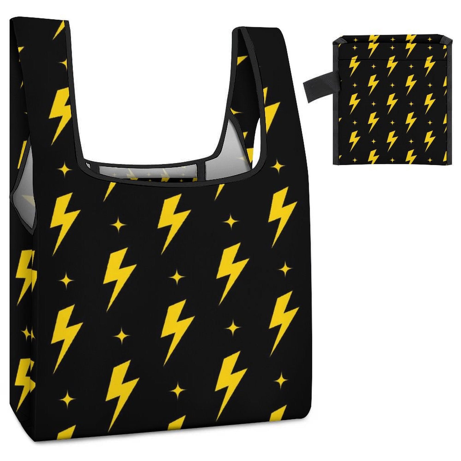 Lightning Bolts - Collapsible Shopping Bag