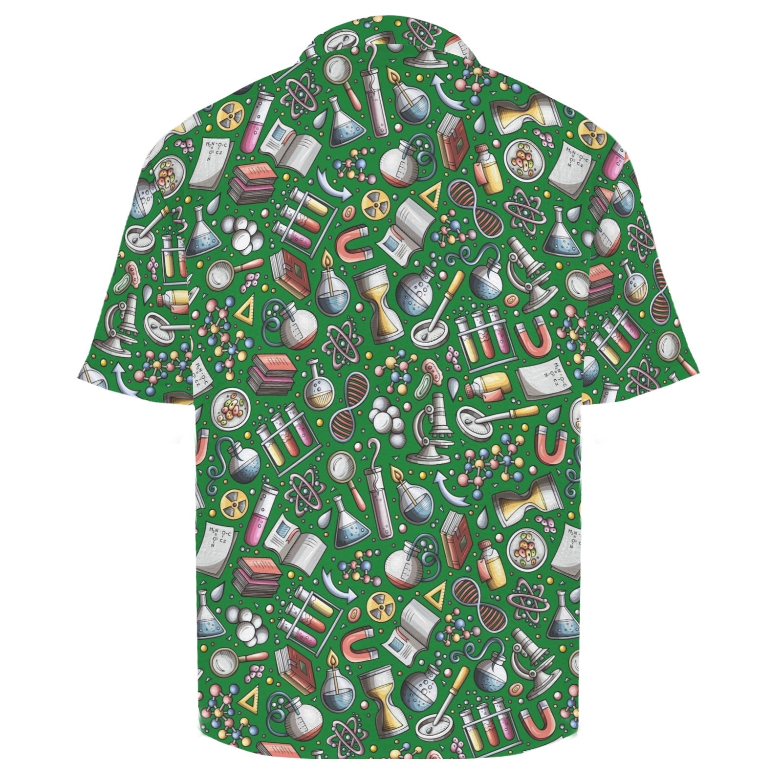 Science Love Men's Crinkle Hawaiian Shirt