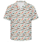 Pretty Moths And Butterflies Men's Crinkle Hawaiian Shirt