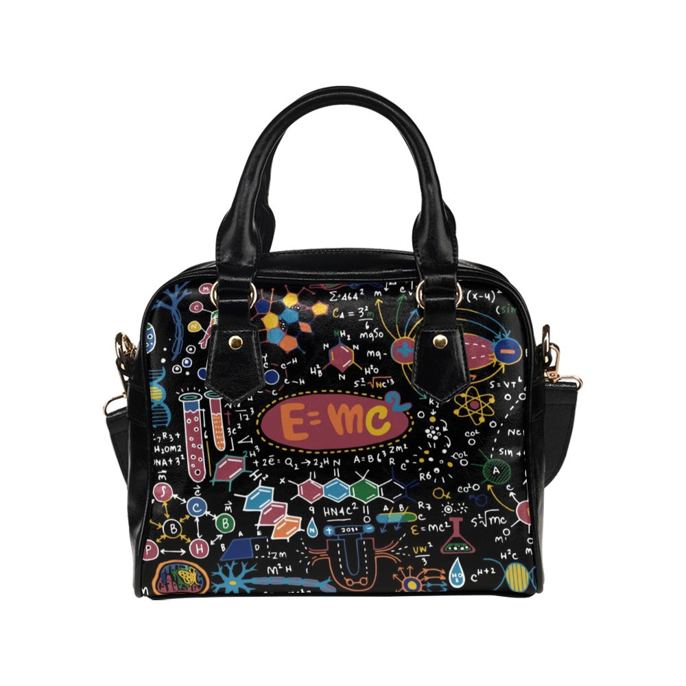 Science Time - Shoulder Handbag (Model 1634) Shoulder Handbags (1634)