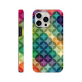 Circle Pattern - Apple iPhone Tough case iPhone 15 Pro Max iPhone Tough Case Globally Fulfilled