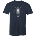 Amplifier Tube Valve Men's AS Colour T-Shirt Navy Mens T-shirt Music Printed In Australia