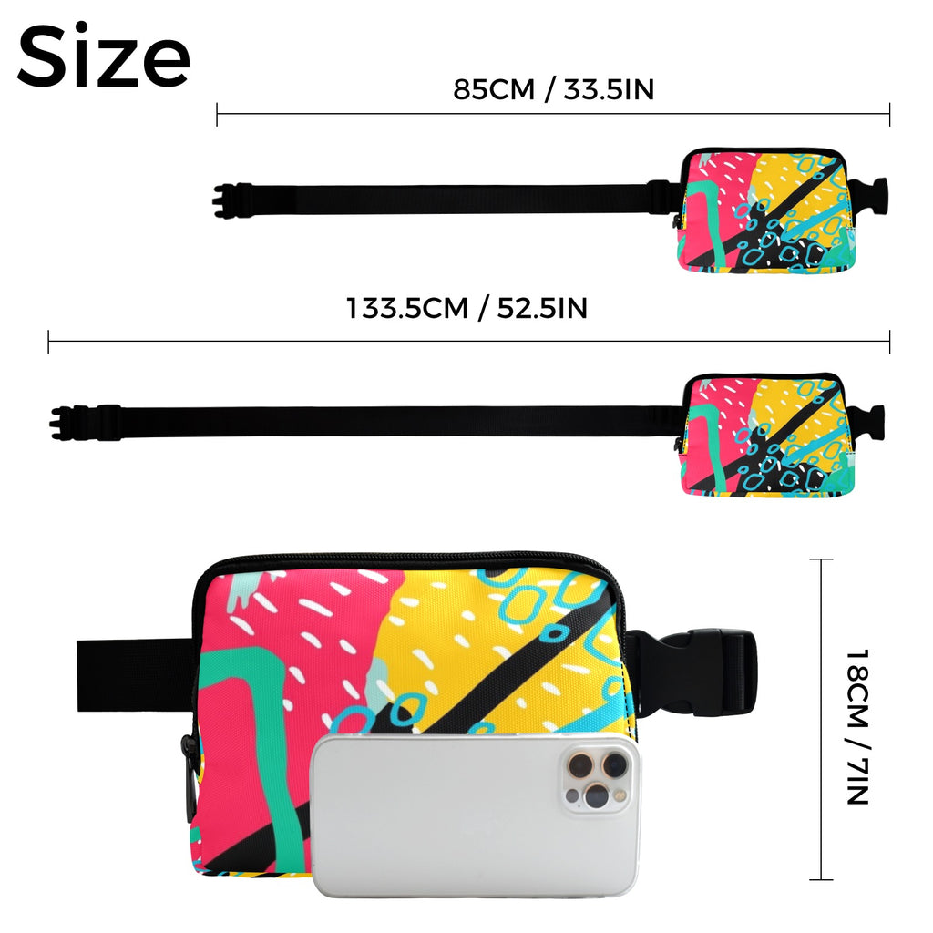 Bright And Colourful - Belt Bag
