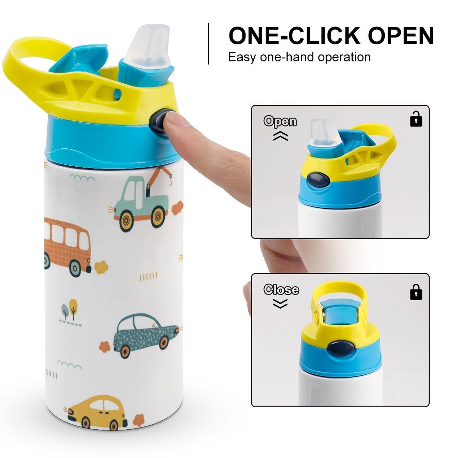 Cars - Little Kids Water Bottle Little Kids Water Bottle Printed Offshore