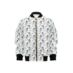 Astronauts And Rocket Ships Kids Bomber Jacket