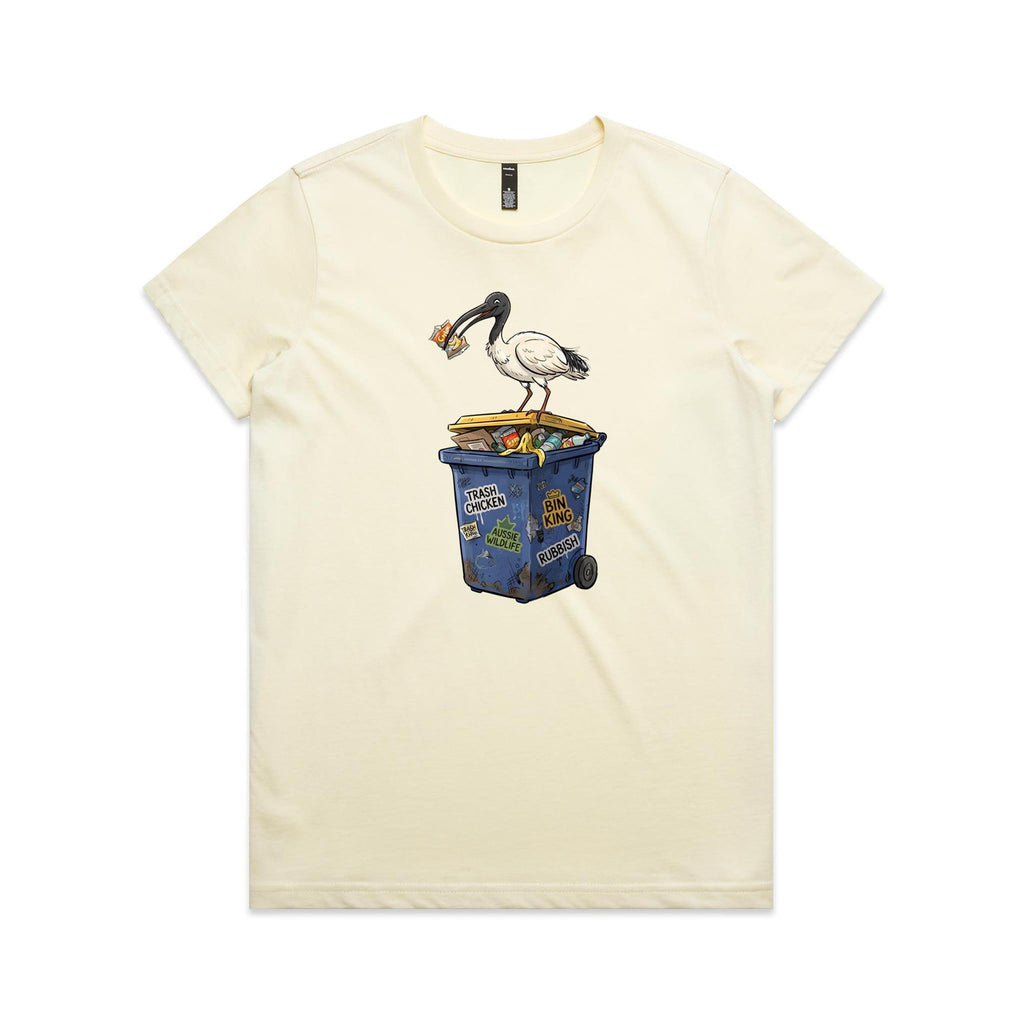 Bin Chicken Australian Ibis Women's AS Colour T-shirt