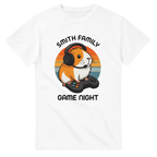 Family Game Night - Personalised T-shirt (Up to 5XL) 4XL White Personalised T-shirt (Up to 5XL)