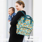 Pineapple Coconut Multi-Function Backpack, Nappy / Diaper Bag Multi-function Backpack, Nappy / Diaper Bag Food Printed Offshore
