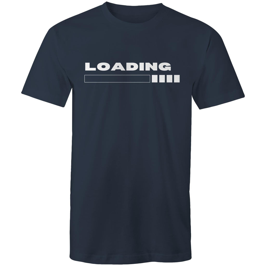 Loading - Mens T-Shirt Navy Mens T-shirt Printed In Australia