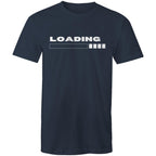 Loading - Mens T-Shirt Navy Mens T-shirt Printed In Australia