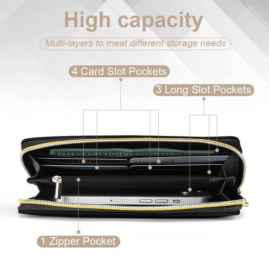 Yellow Lightning -  PU Leather Wallet