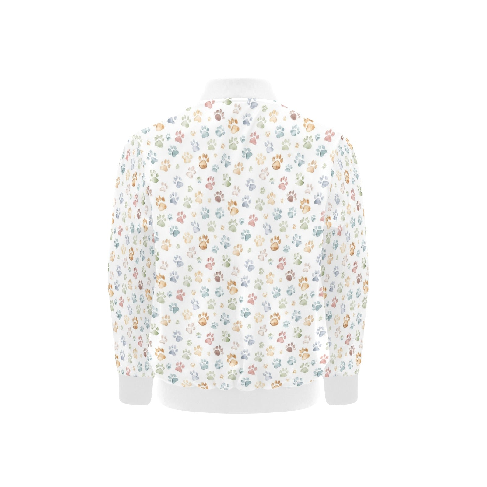 Paw Print Kids Bomber Jacket