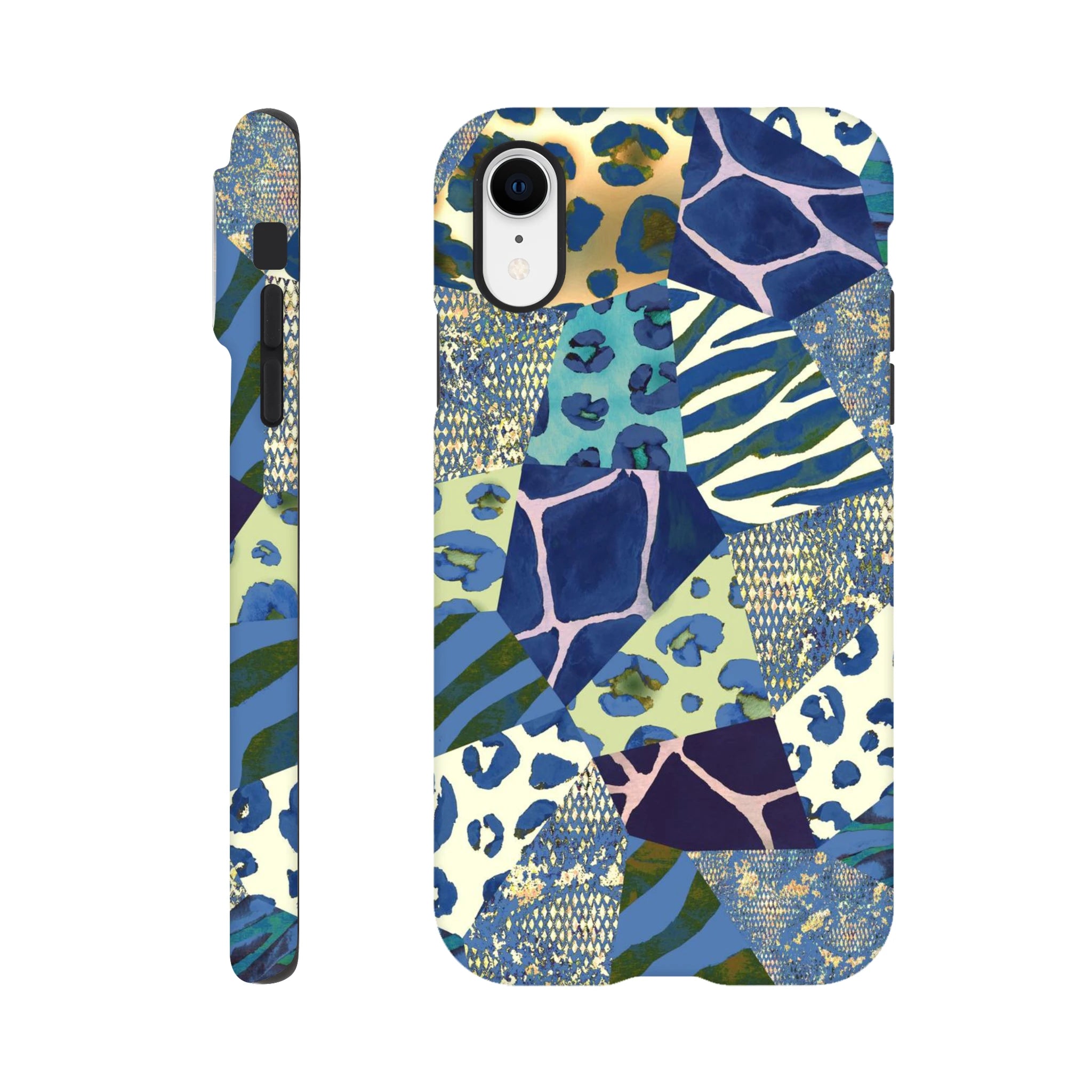 Animal Mosaic - Apple iPhone Tough case iPhone Tough Case animal Globally Fulfilled