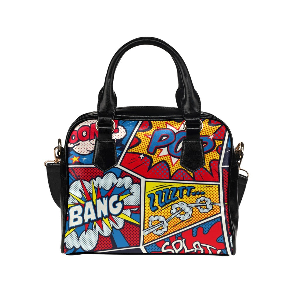 Comic Book - Shoulder Handbag (Model 1634) One size Shoulder Handbags (1634)