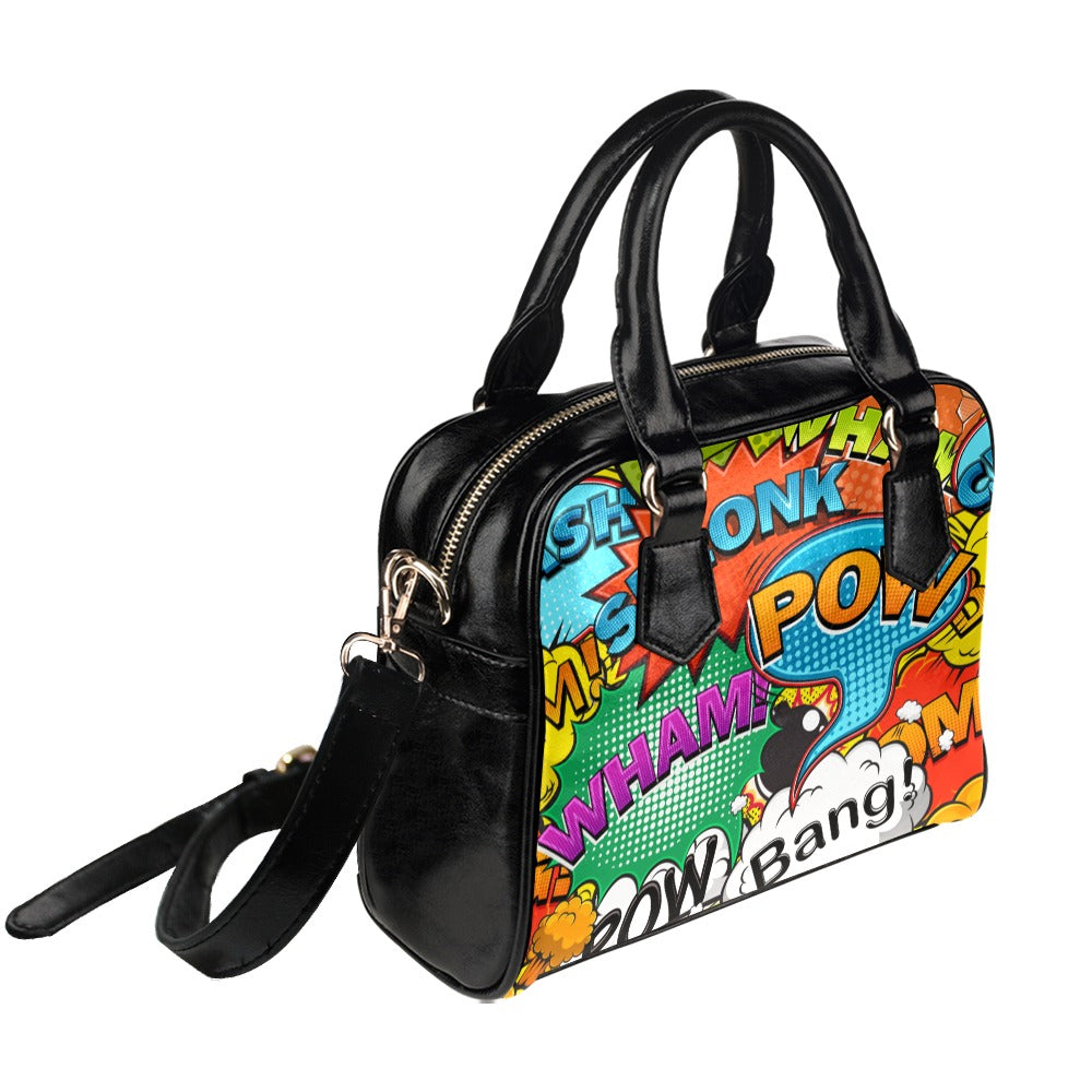 Comic Book 2 - Shoulder Handbag (Model 1634) Shoulder Handbags (1634)