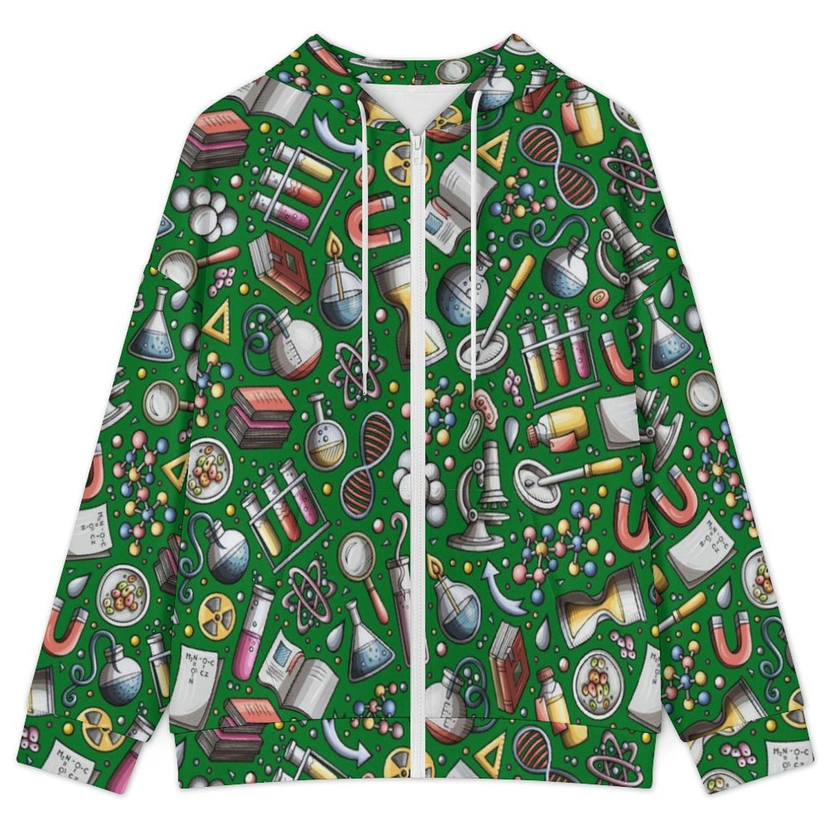 Science Love Women's Full-Zip Hoodie