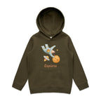 Explore, Astronaut, Space - Kids Hoodie Army Kids Hoodie Printed In Australia