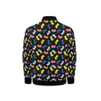 Colourful Chess Kids Bomber Jacket