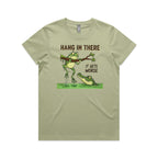 Hang In There, It Gets Worse - Womens T-shirt