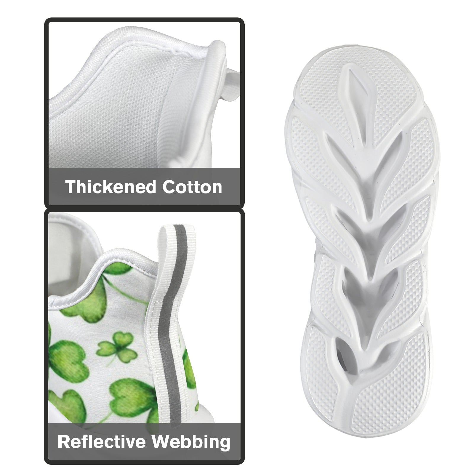 Three Leaf Clover Women's Twisted Sole Sneakers