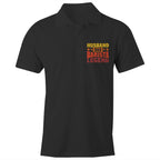 Husband Dad Barista Legend AS Colour Chad Polo Shirt