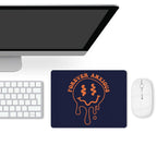 Forever Anxious Leather Mouse Pad Leather Mouse Pad Printed Offshore