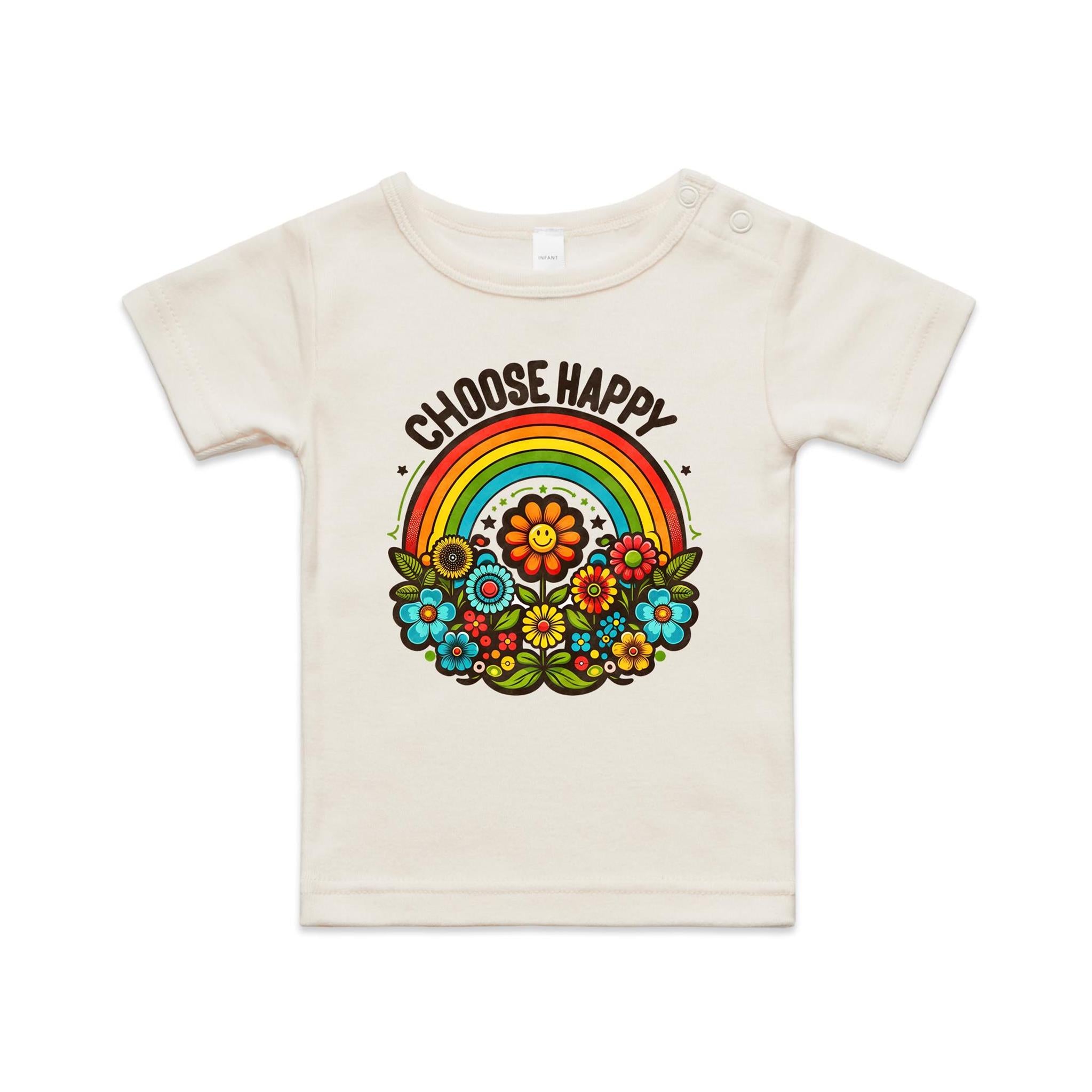Choose Happy - Baby T-shirt