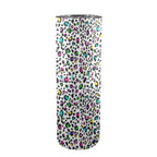 Animal Print In Colour - 20oz Tall Skinny Tumbler with Lid and Straw