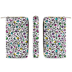 Leopard Print In Colour -  PU Leather Wallet