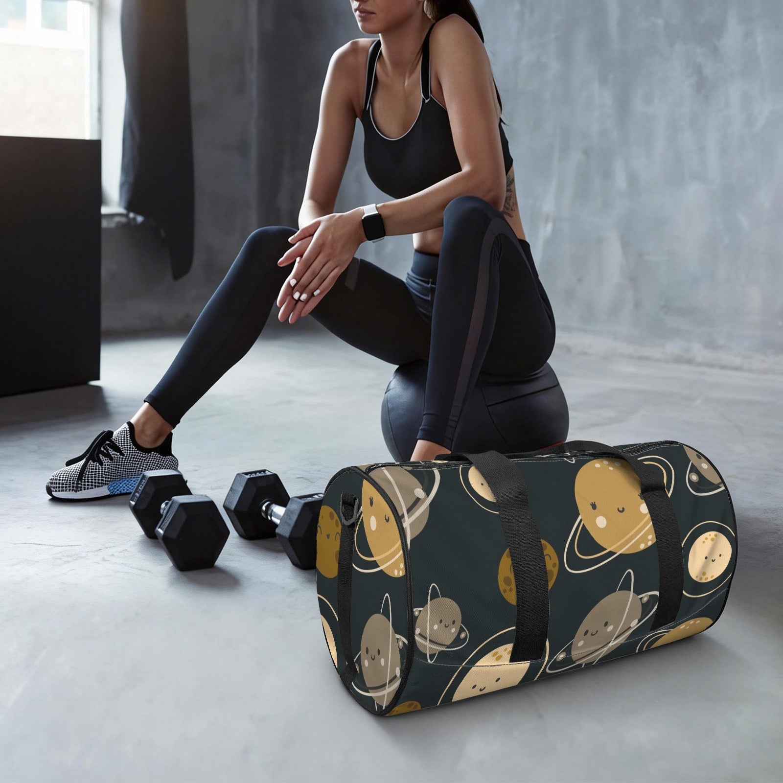 Planets Duffle Bag Duffle Bag Printed Offshore