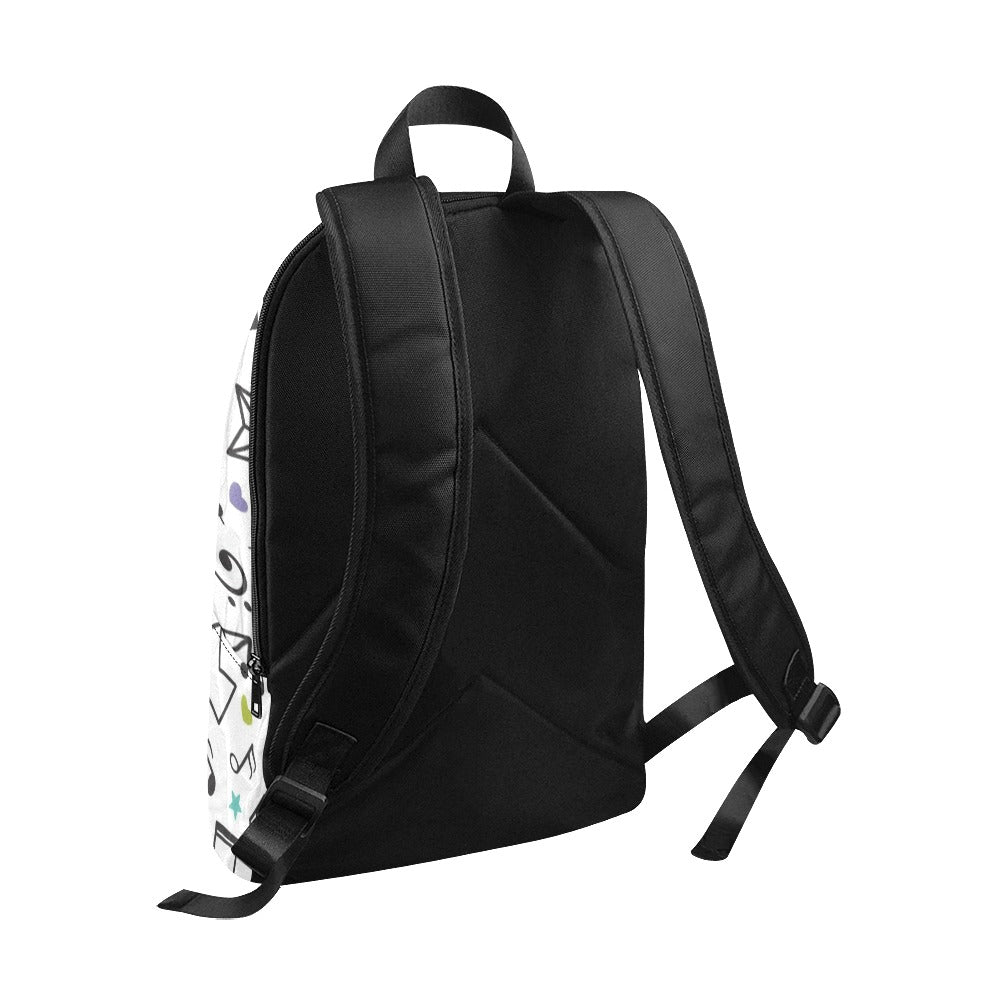 Music Time - Fabric Backpack