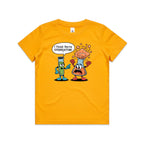 I Think You're Overreacting Chemistry Kids AS Colour T-shirt