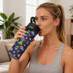 Groovy Aliens And UFO's 20oz Tea Tumbler with Carry Handle
