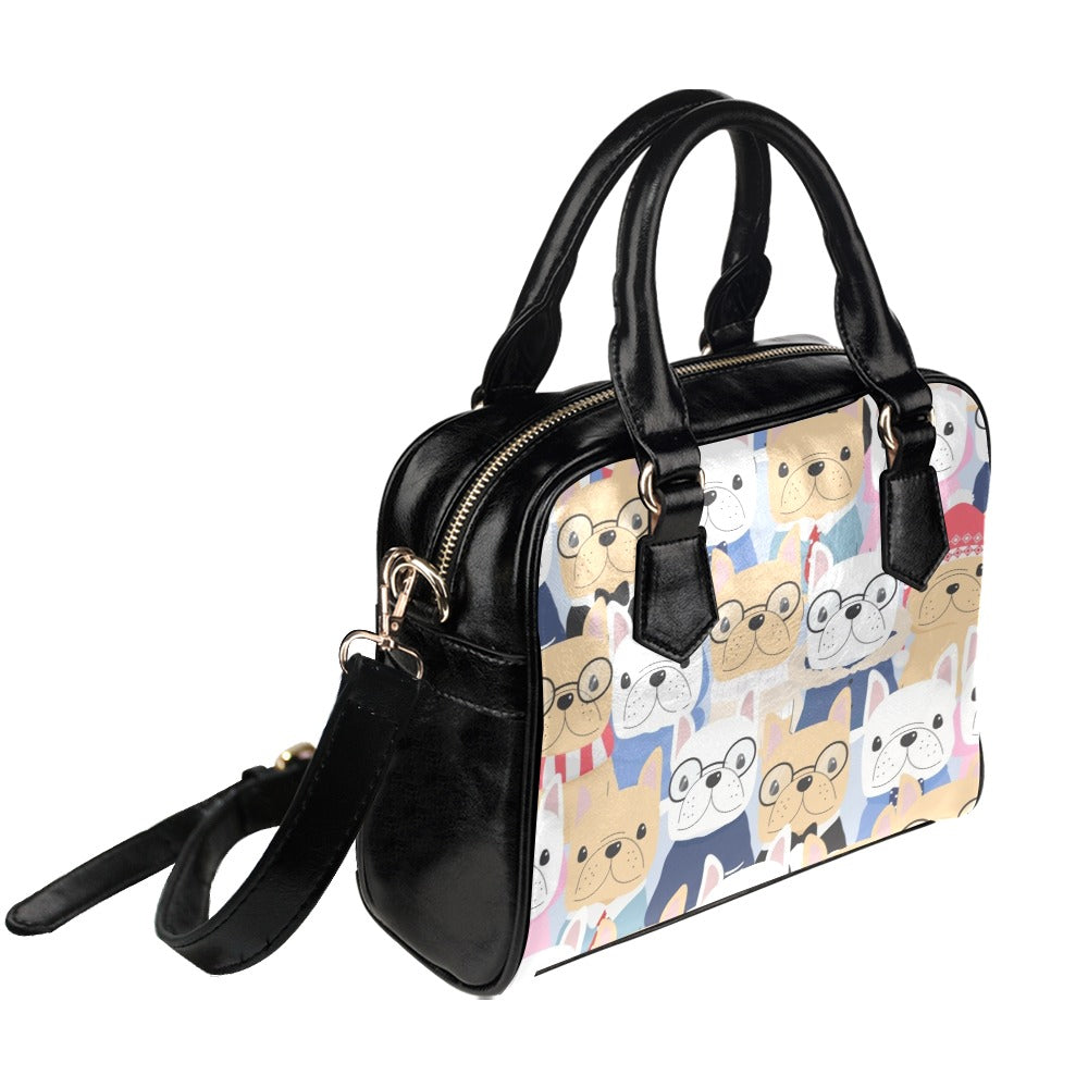 Dog Crowd - Shoulder Handbag (Model 1634) Shoulder Handbags (1634)