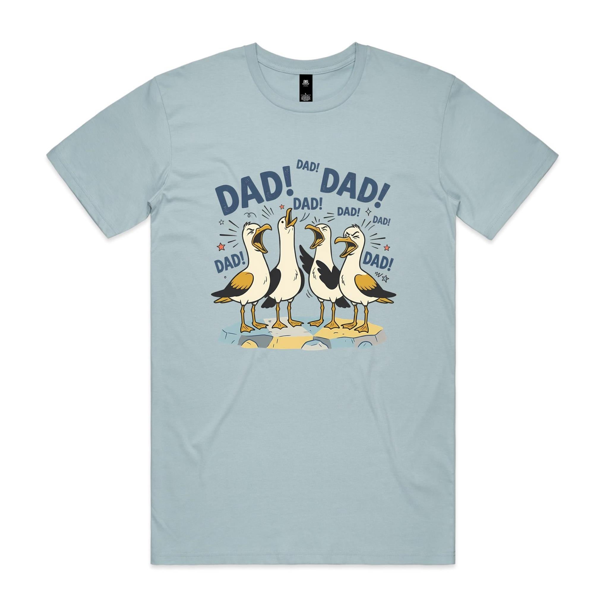 Dad Seagull Men's AS Colour T-shirt