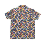 Groovy Flowers Senior Kids Hawaiian Shirt