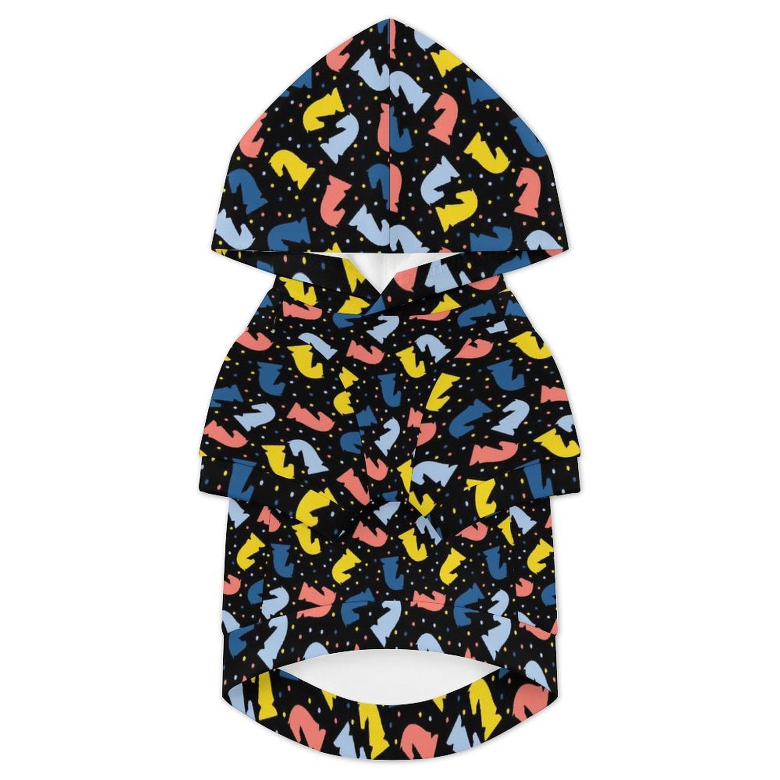 Colourful Chess Pet Hoodie (Large Size)
