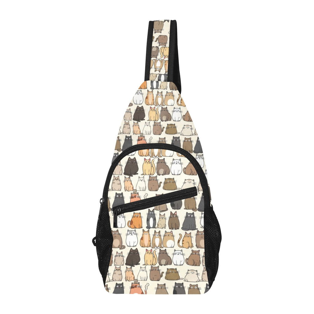Lots Of Cats - Chest Bag