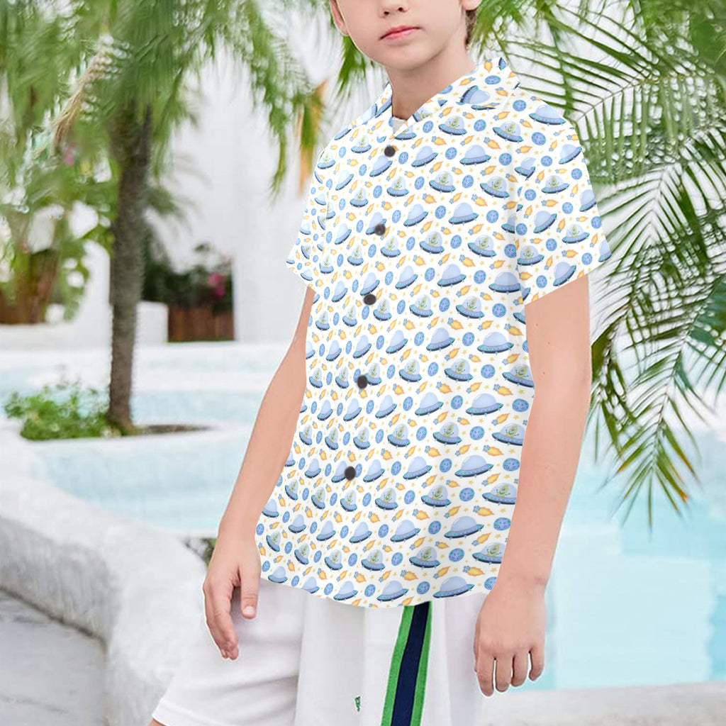 UFO's Senior Kids Hawaiian Shirt