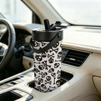 Skull And Crossbones 20oz Tea Tumbler with Carry Handle