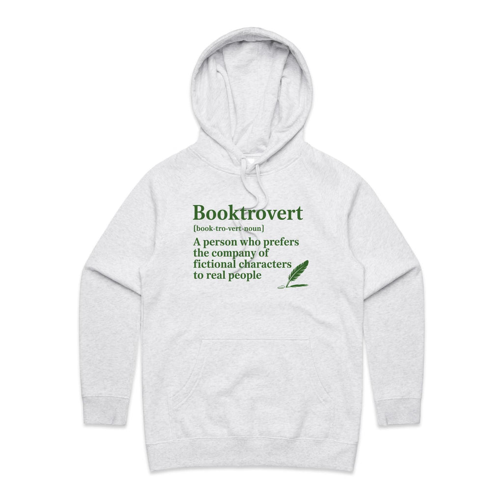 Booktrovert, Book Introvert - Womens Hoodie