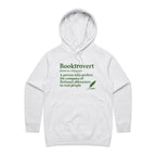 Booktrovert, Book Introvert - Womens Hoodie