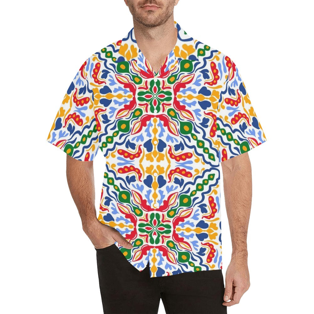 Bright Burst - Mens Hawaiian Shirt