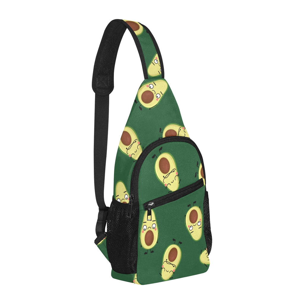 Avocado Characters - Chest Bag