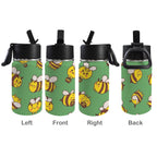 Busy Bees 12oz Kids Water Bottle with Straw Lid