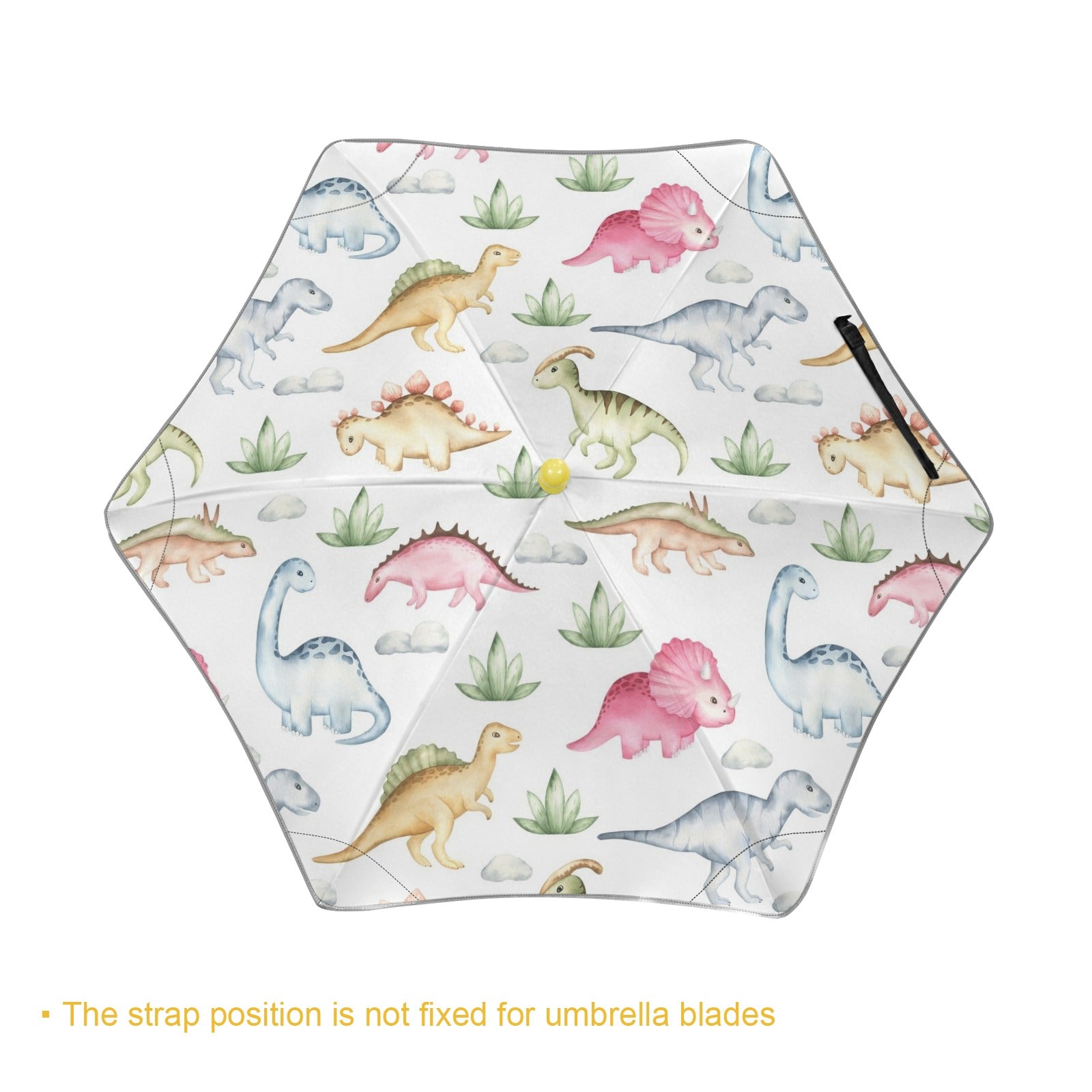 Dinosaur Garden Kids Safe Round Corner Umbrella Kids Safe Round Corner Umbrella animal Printed Offshore