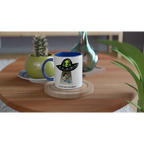 Personalised - Guitarist Alien Abduction - White 11oz Ceramic Mug with Colour InsidePersonalised - Personalised 11oz Mug customise Globally Fulfilled Music personalise Sci Fi