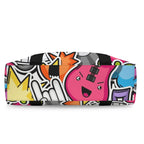 Sticker Music Duffle Bag-Simple (Model 1715) Duffle Bag-Simple (1715)
