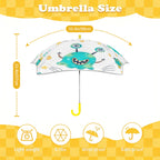 Happy Aliens Kids Safe Round Corner Umbrella